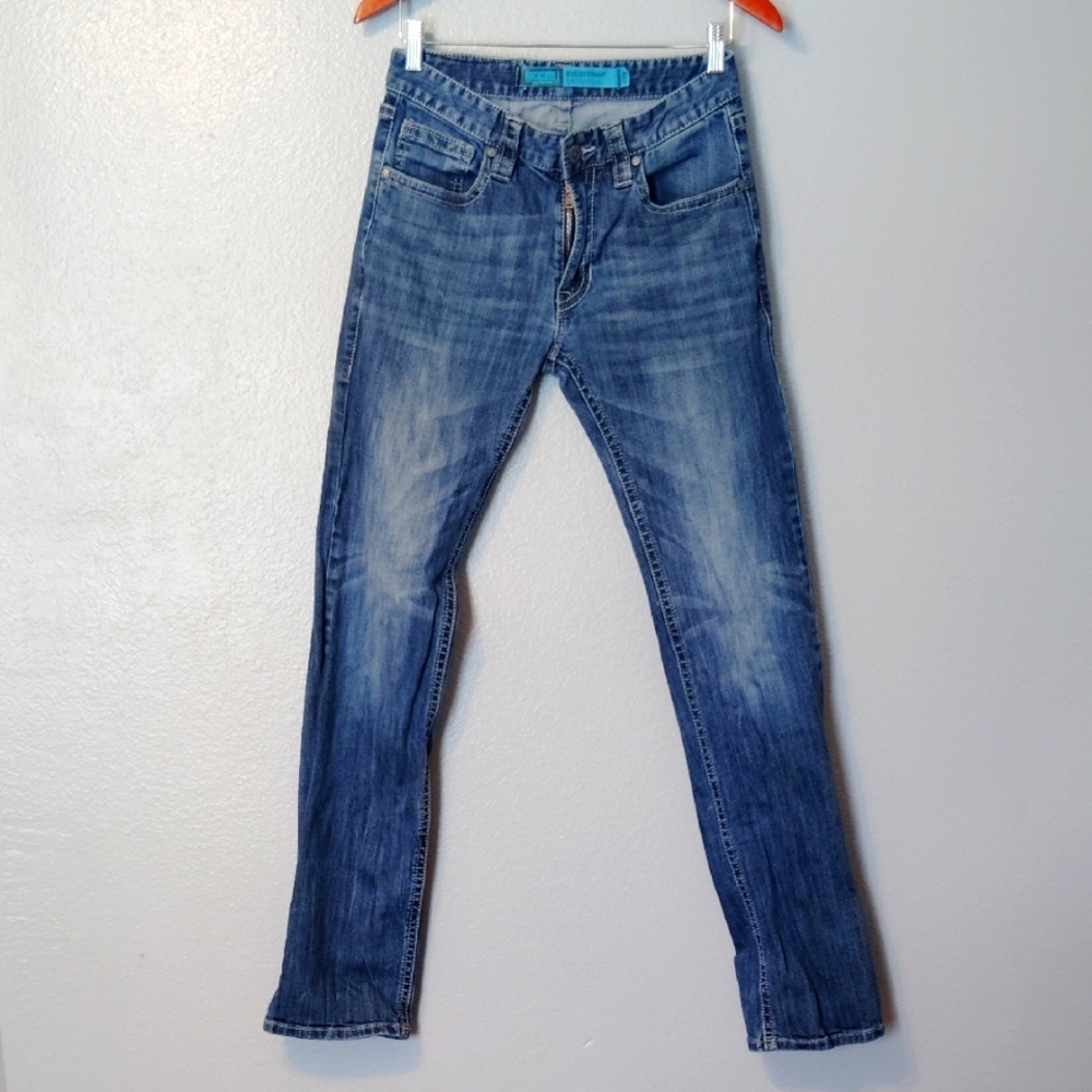 Rock & Roll Cowboy Denim Revolver Straight Slim Straight Leg 30/36